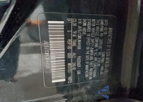 2020 Nissan Rogue Sport S из США, поврежденный, VIN JN1BJ1CW8LW644068